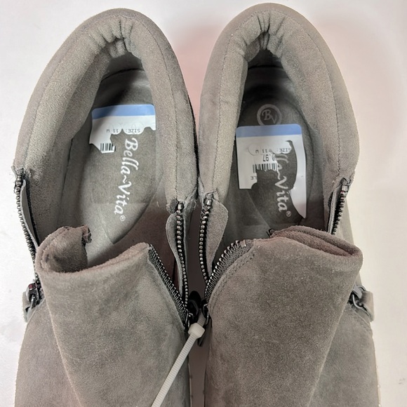 Bella Vita Camberly Suede Bootie - Picture 6 of 15